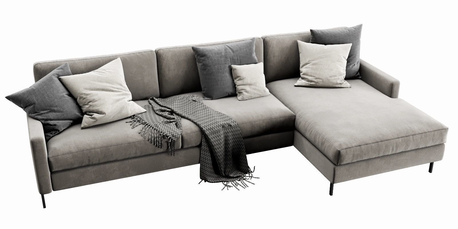 Interface Nana Chaise Lounge 3D model_9