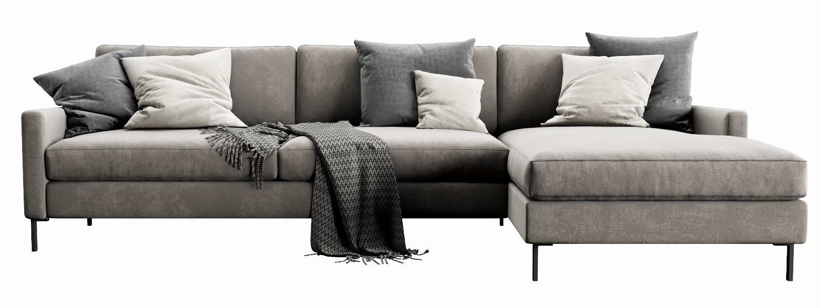 Interface Nana Chaise Lounge 3D model_2