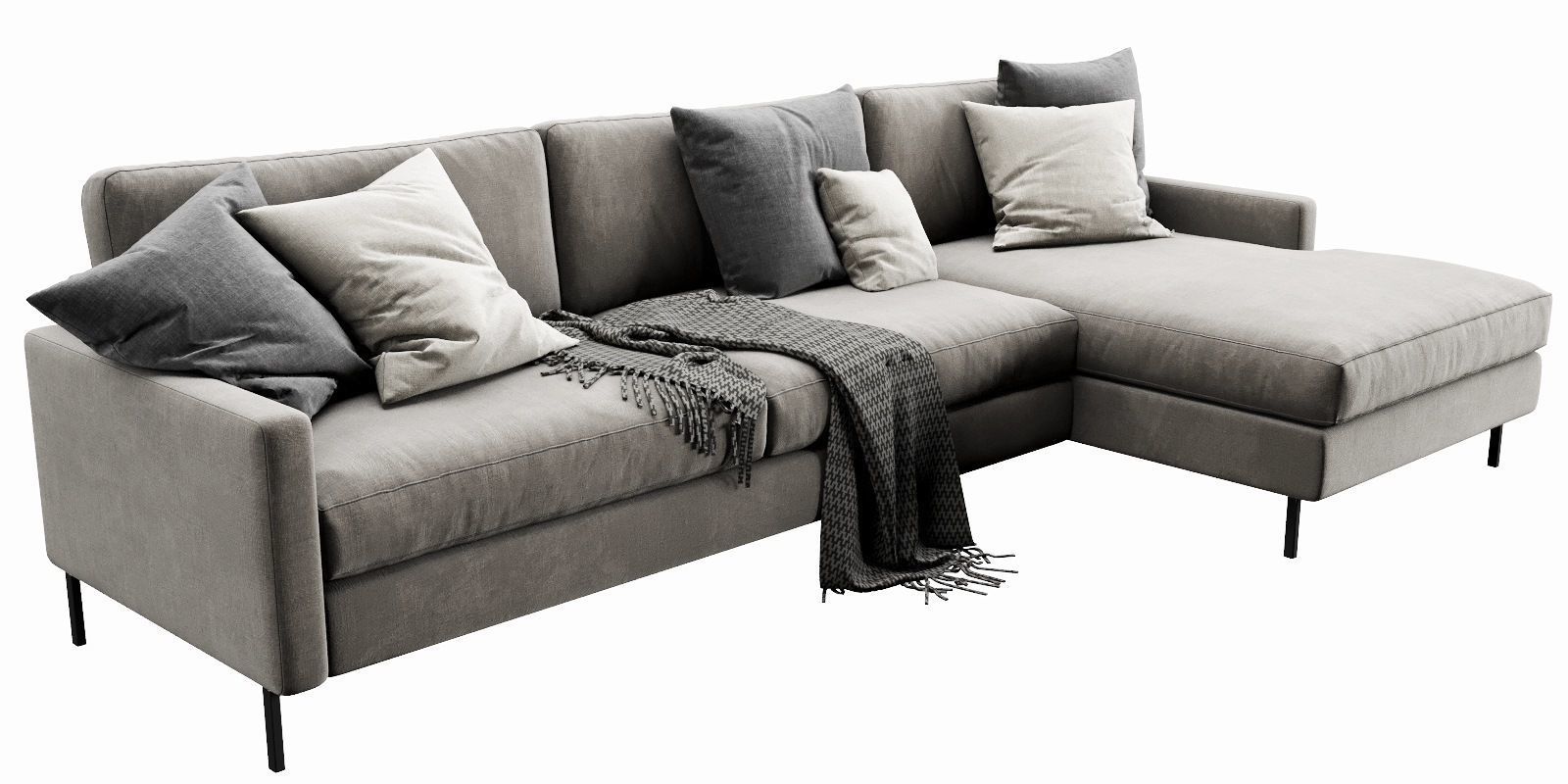 Interface Nana Chaise Lounge 3D model_7