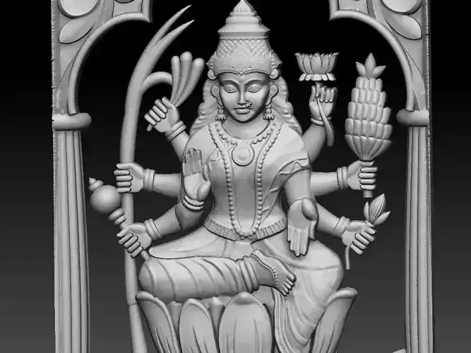 DAHANYA LAXMI 3D MODEL Free 3D model