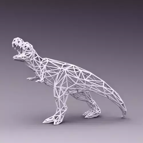 3D PRINTED MODEL T-REX-DESIGN