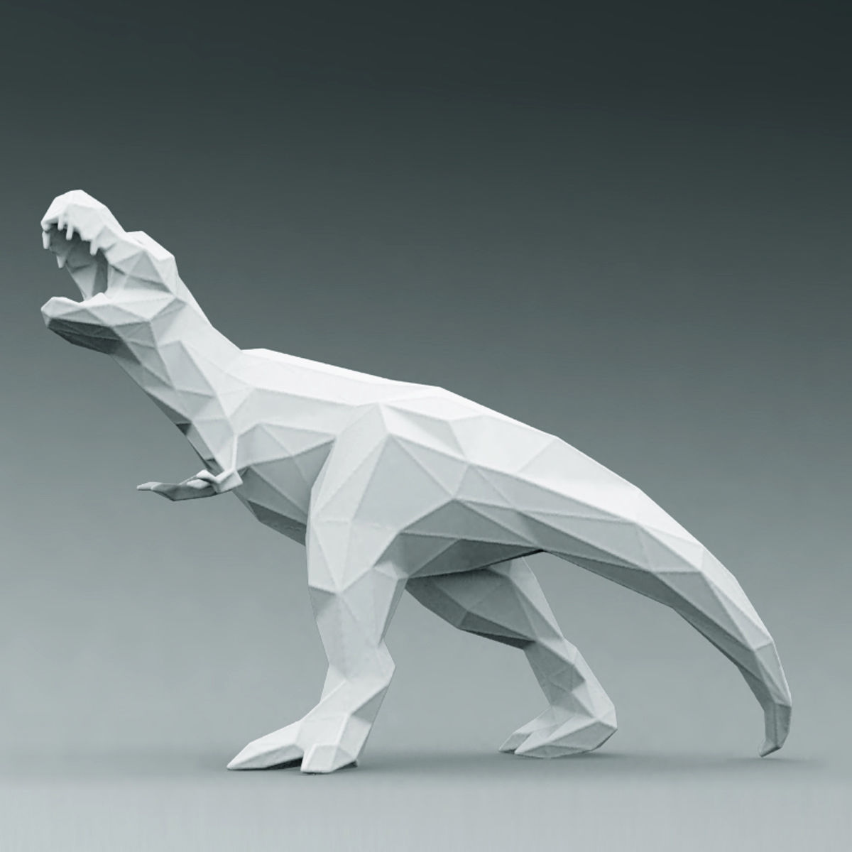 3D PRINTED MODEL T-REX-ABSTRACT-DESIGN 3D print model_13