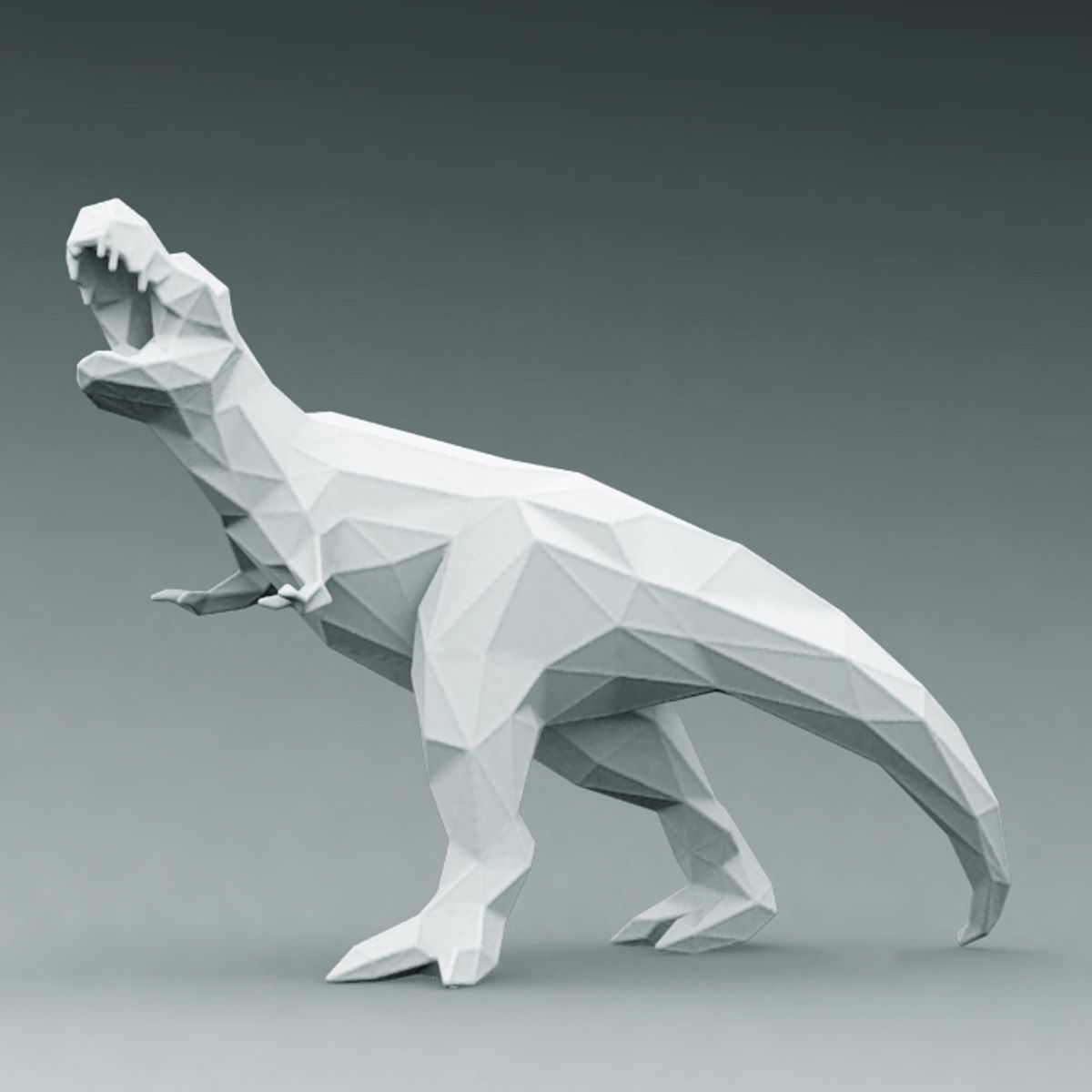 3D PRINTED MODEL T-REX-ABSTRACT-DESIGN 3D print model_7