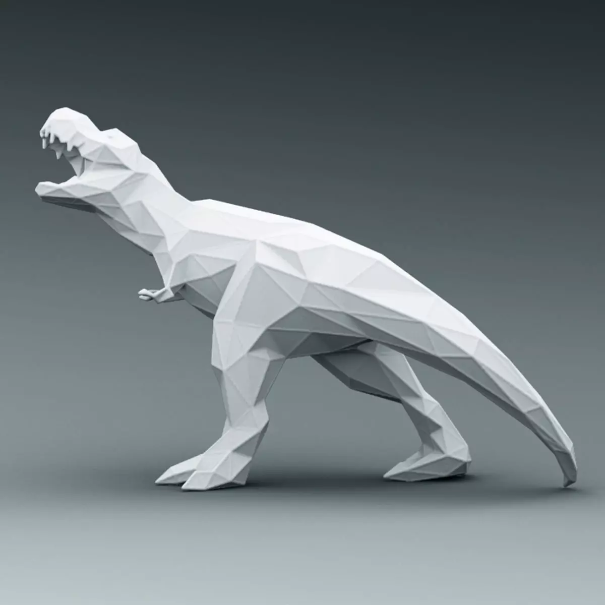 3D PRINTED MODEL T-REX-ABSTRACT-DESIGN 3D print model_0
