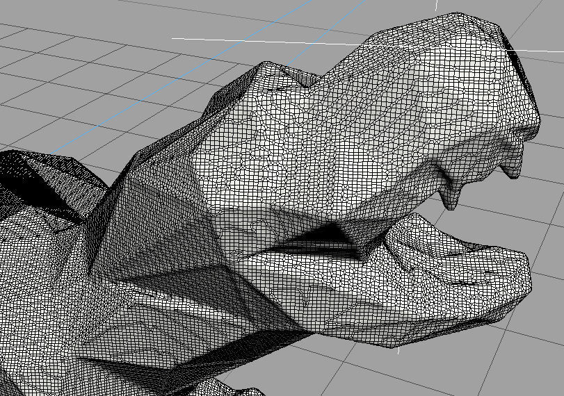 3D PRINTED MODEL T-REX-ABSTRACT-DESIGN 3D print model_11