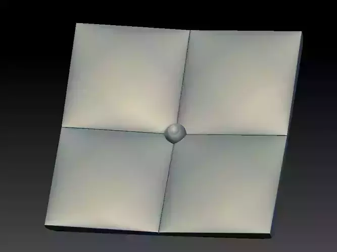 3D WALLPANEL folded sheet of paper