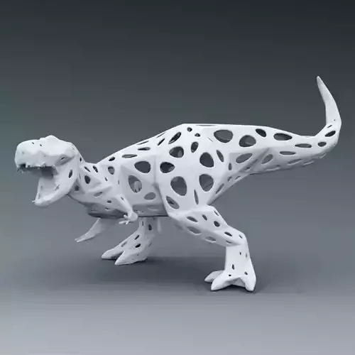 3D PRINTED MODEL T-REX-fisher-net-design