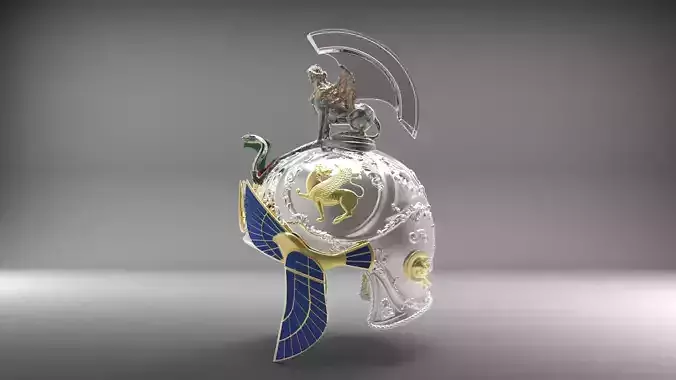 Roman ancient helmet