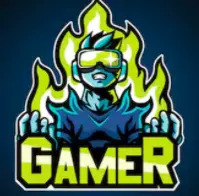 Bazzoka logo of gamer Free 3D model