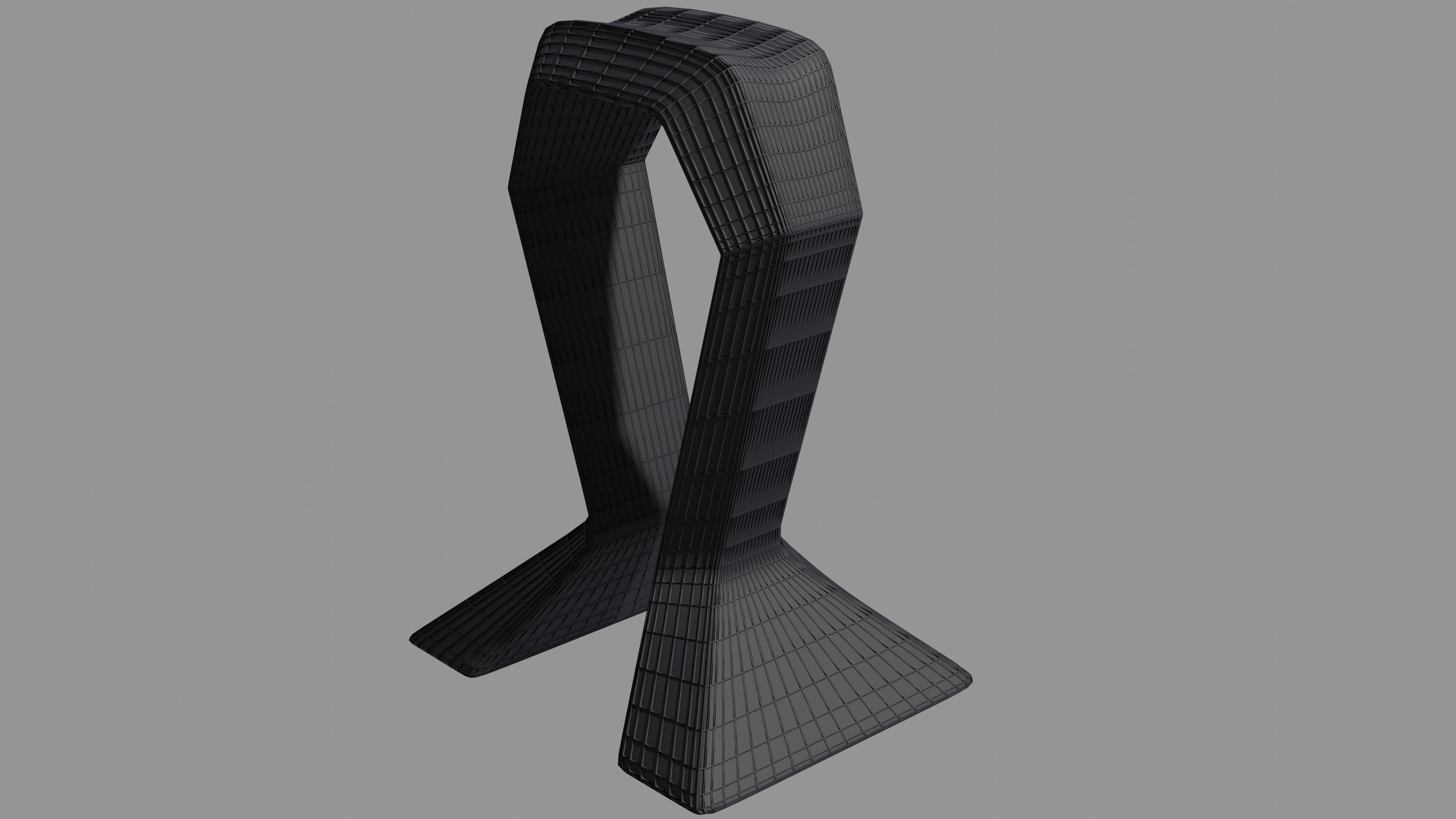 Headset stand - Print ready 3D print model_3