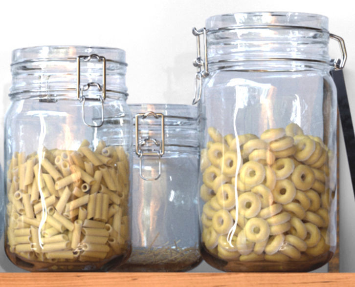 Spices and cereals 3D model_3