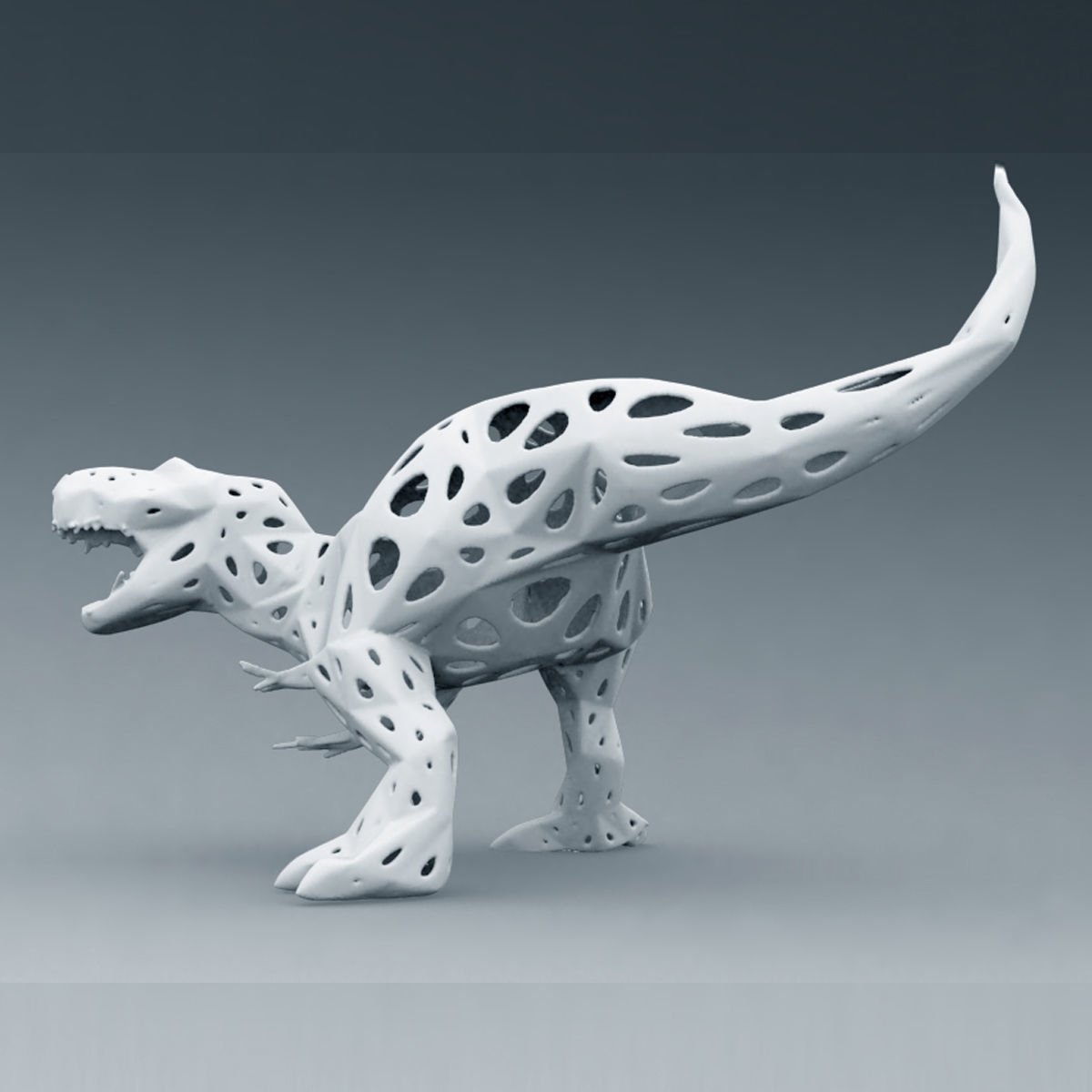 3D PRINTED MODEL T-REX-5-PATTERN-DESIGN 3D print model_37