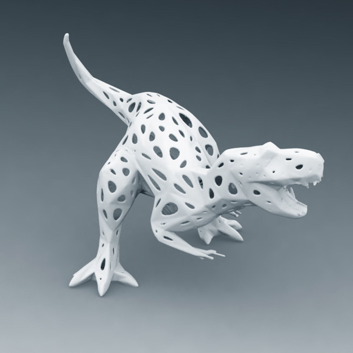 3D PRINTED MODEL T-REX-5-PATTERN-DESIGN 3D print model_42