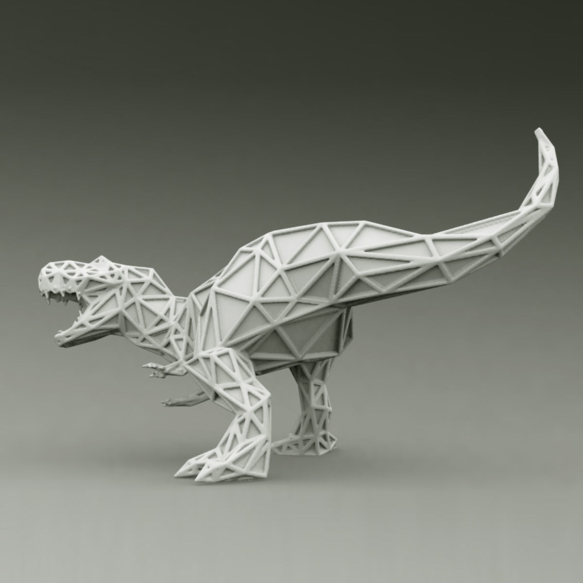 3D PRINTED MODEL T-REX-5-PATTERN-DESIGN 3D print model_27