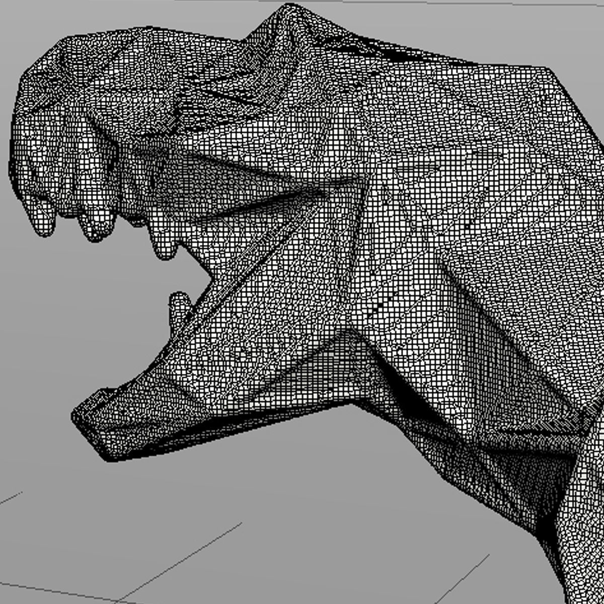 3D PRINTED MODEL T-REX-5-PATTERN-DESIGN 3D print model_17