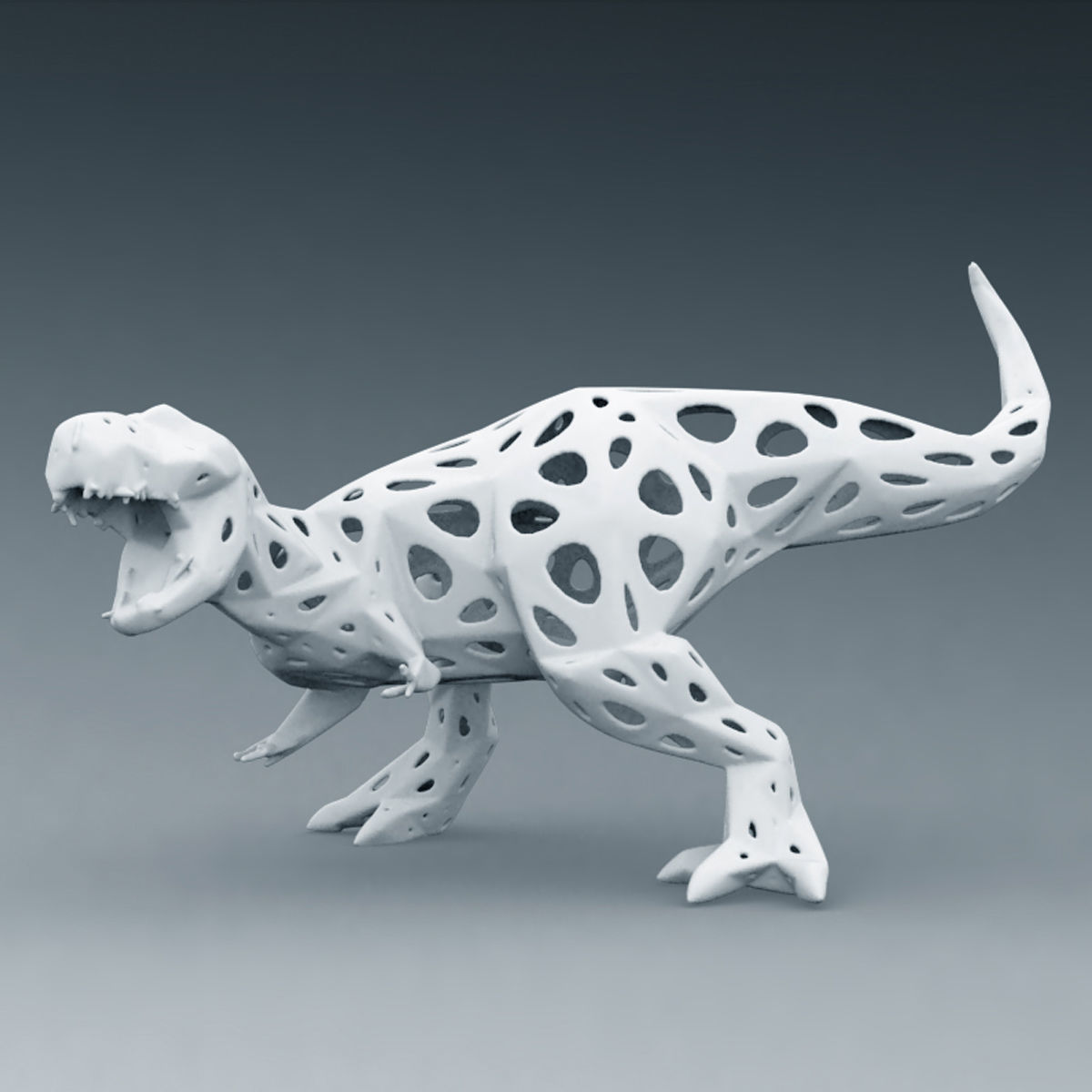 3D PRINTED MODEL T-REX-5-PATTERN-DESIGN 3D print model_36