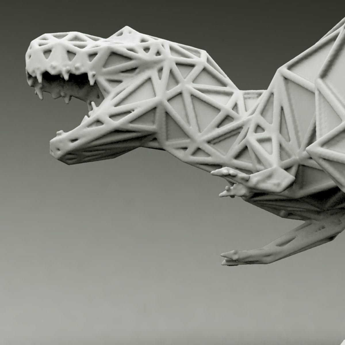 3D PRINTED MODEL T-REX-5-PATTERN-DESIGN 3D print model_29