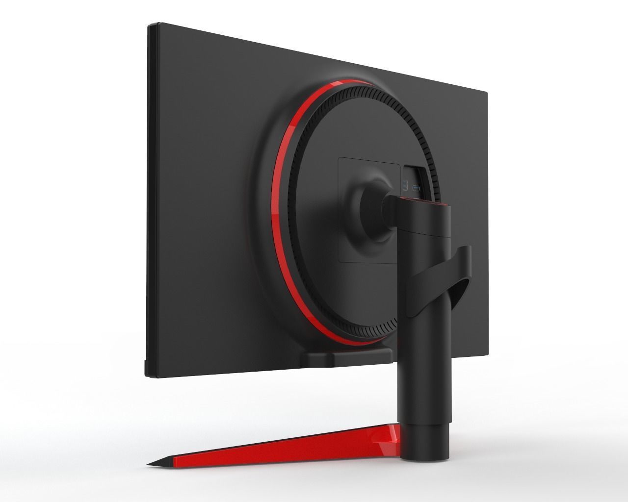 LG 27GL850 144Hz 1440p Gaming Monitor 3D model_3