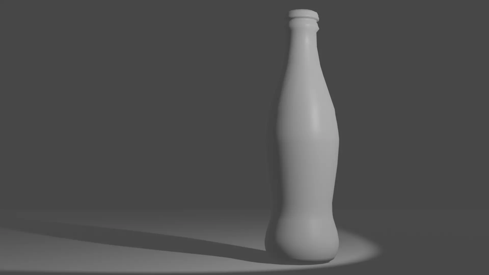 Glass Bottle You can use every texture Low-poly 3D model_0