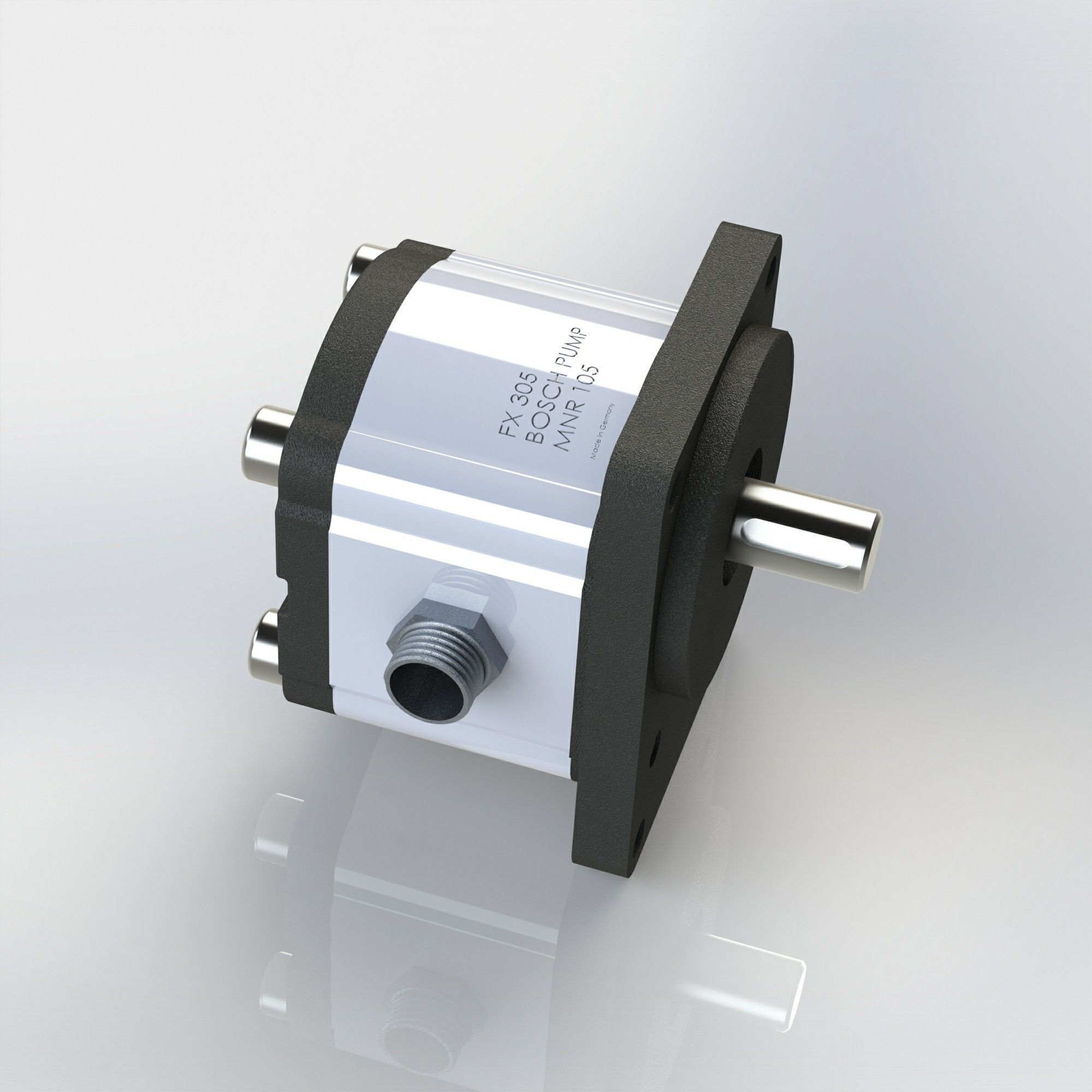 Hydraulic Pump 3D model_2