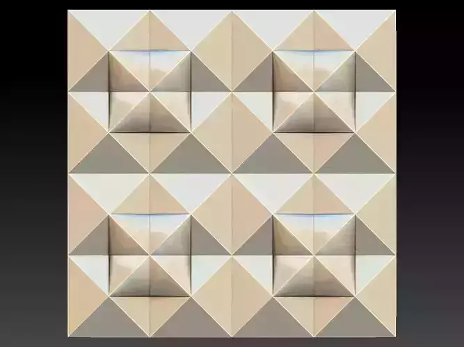 3D WALLPANEL geometric pattern