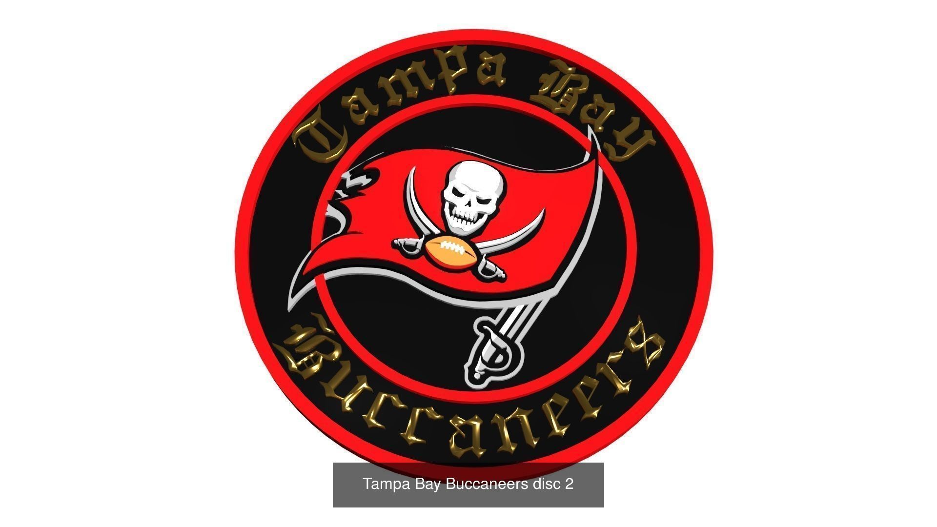 Buccaneers Tampa Bay 3D Model Collection_5