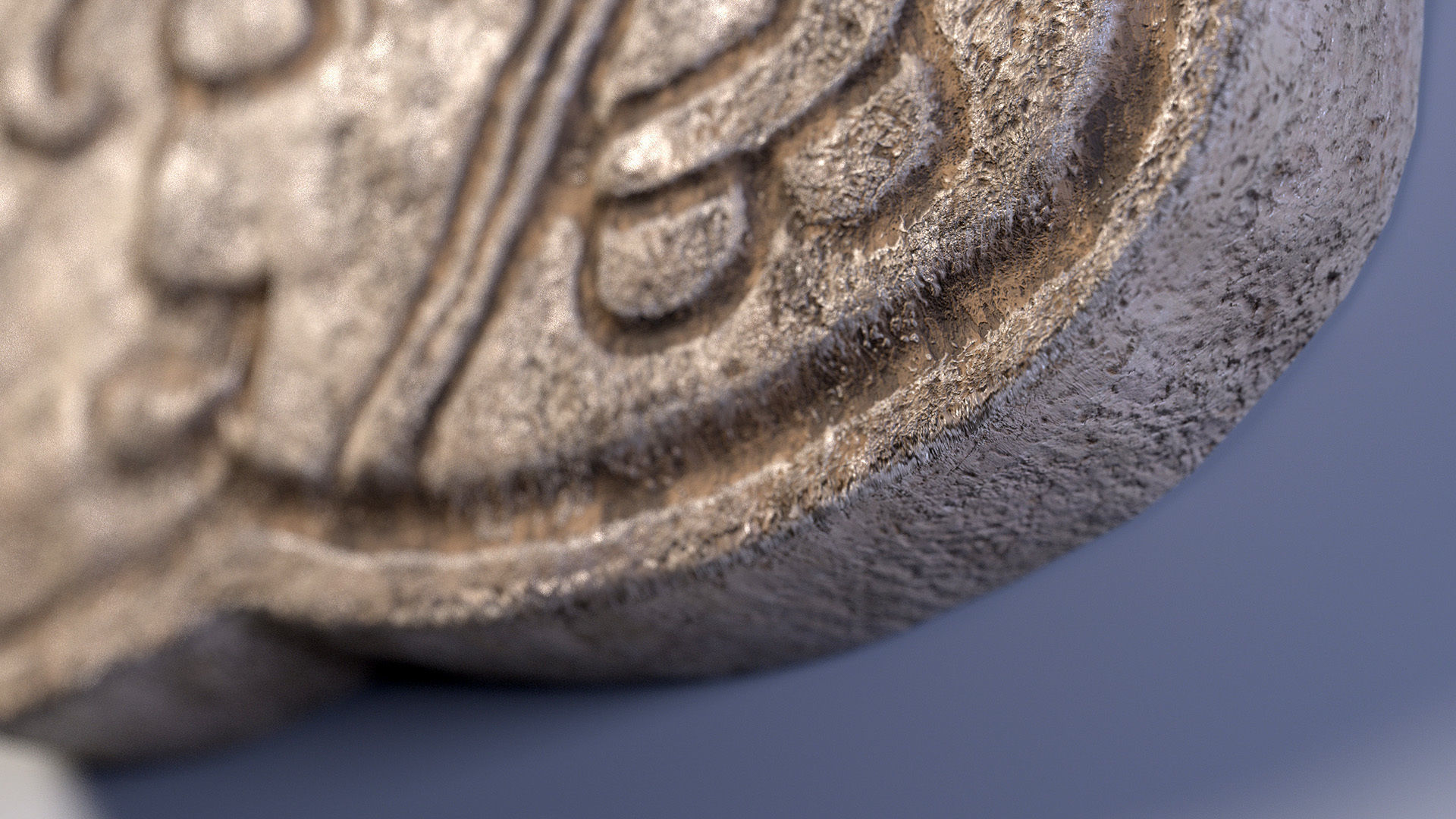 Mayan Symbol PBR Lowpoly Low-poly 3D model_3