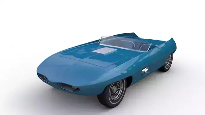 PONTIAC VIVANT 77 1965 3D model