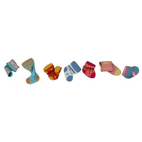 Socks 3D model