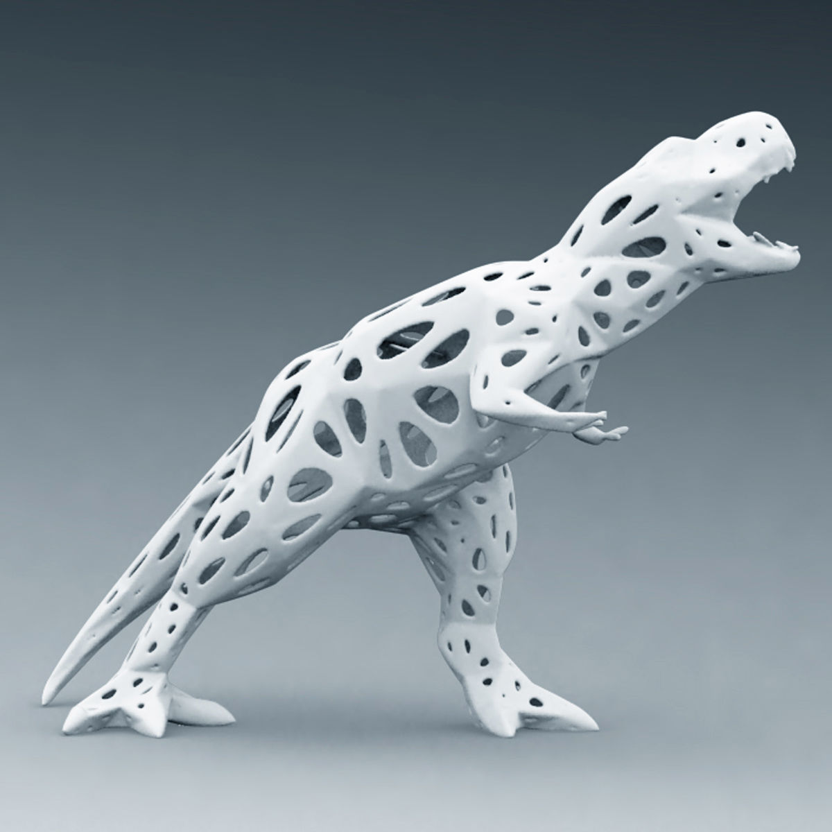 3D PRINTED MODEL T-REX-5-PATTERN-POSE 3D print model_15