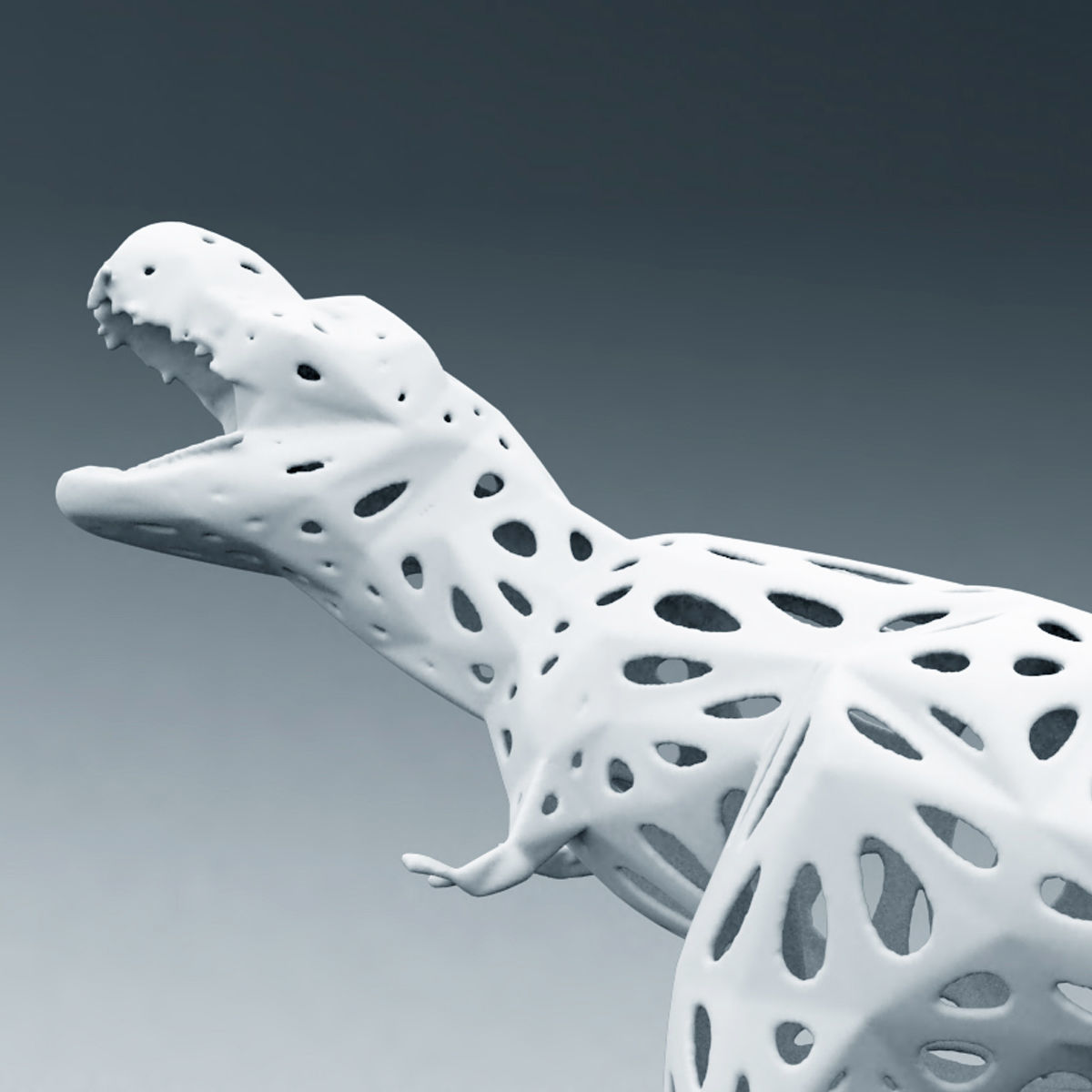 3D PRINTED MODEL T-REX-5-PATTERN-POSE 3D print model_17