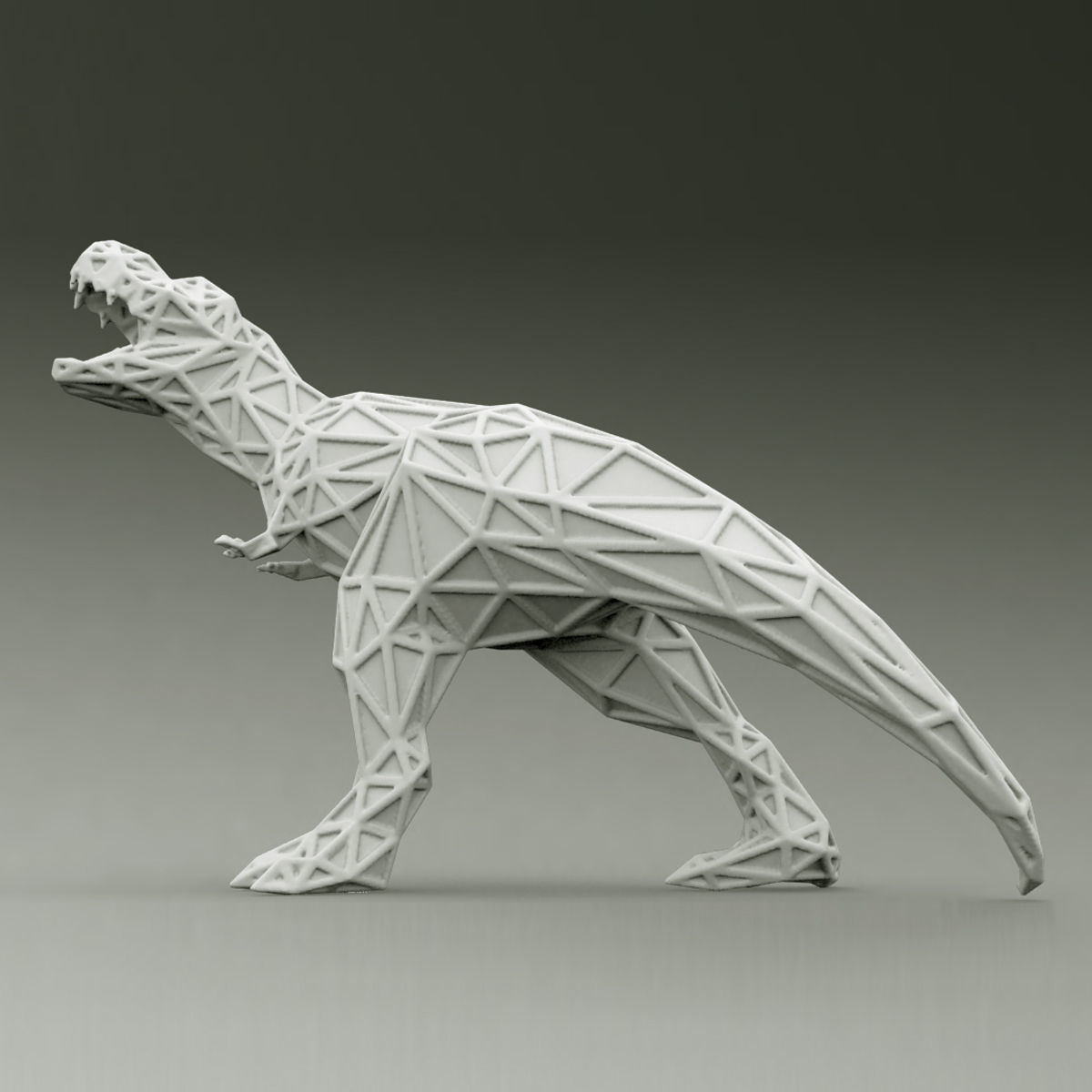 3D PRINTED MODEL T-REX-5-PATTERN-POSE 3D print model_13