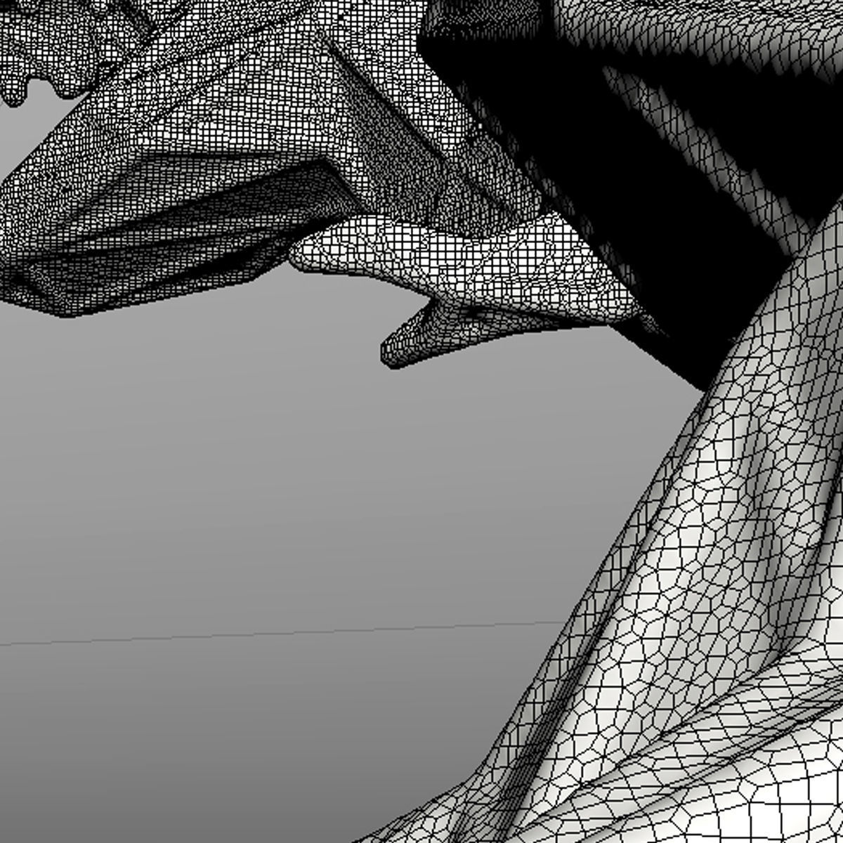 3D PRINTED MODEL T-REX-5-PATTERN-POSE 3D print model_42