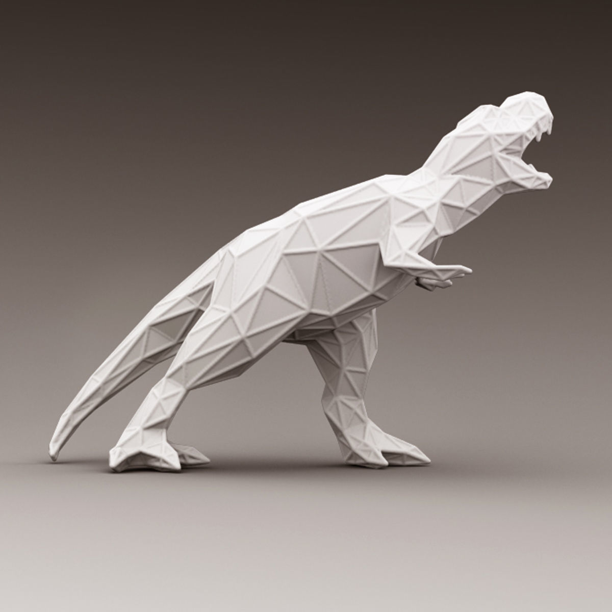 3D PRINTED MODEL T-REX-5-PATTERN-POSE 3D print model_29