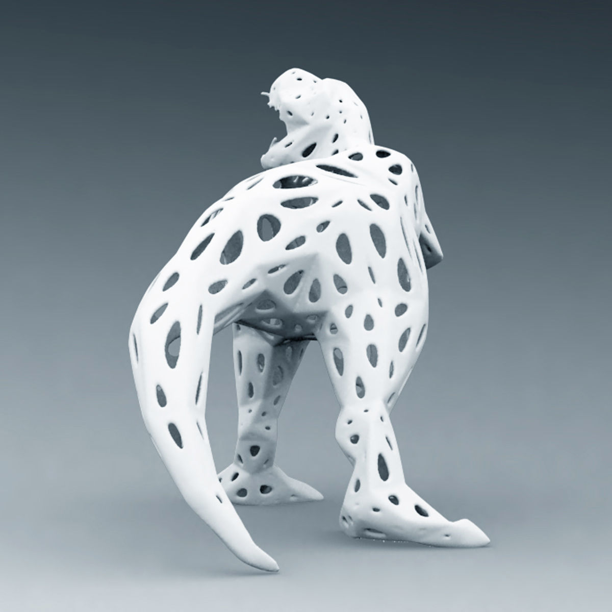 3D PRINTED MODEL T-REX-5-PATTERN-POSE 3D print model_16