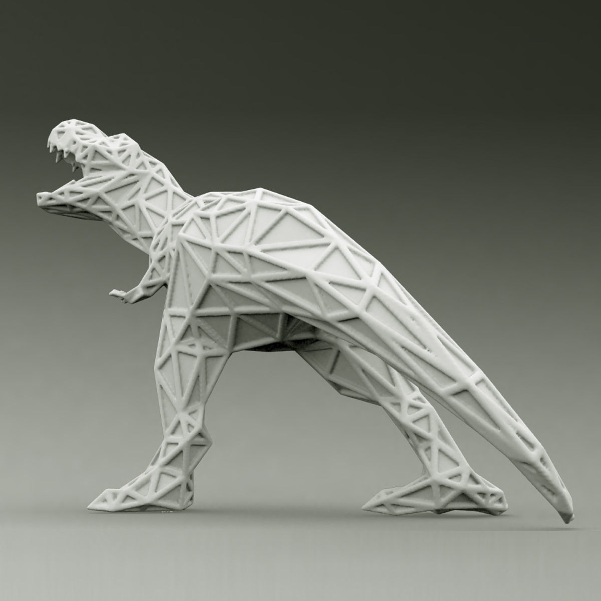 3D PRINTED MODEL T-REX-5-PATTERN-POSE 3D print model_9