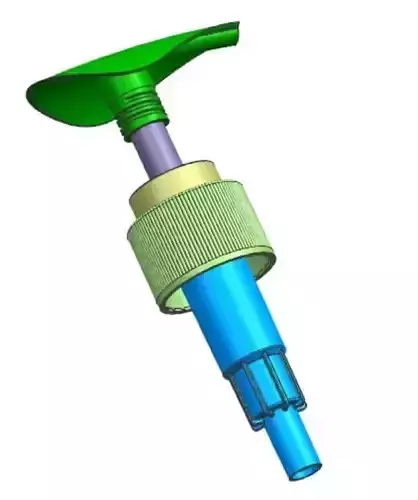 Dispenser bottle with handle