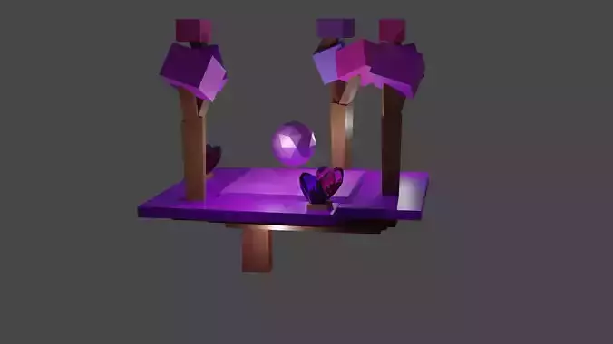 Alien Floating Island