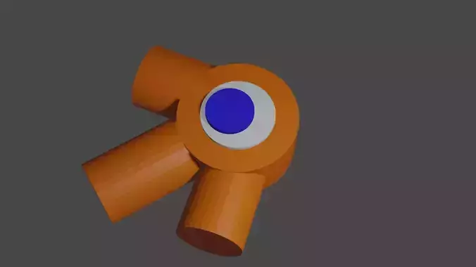 3D Blender Logo