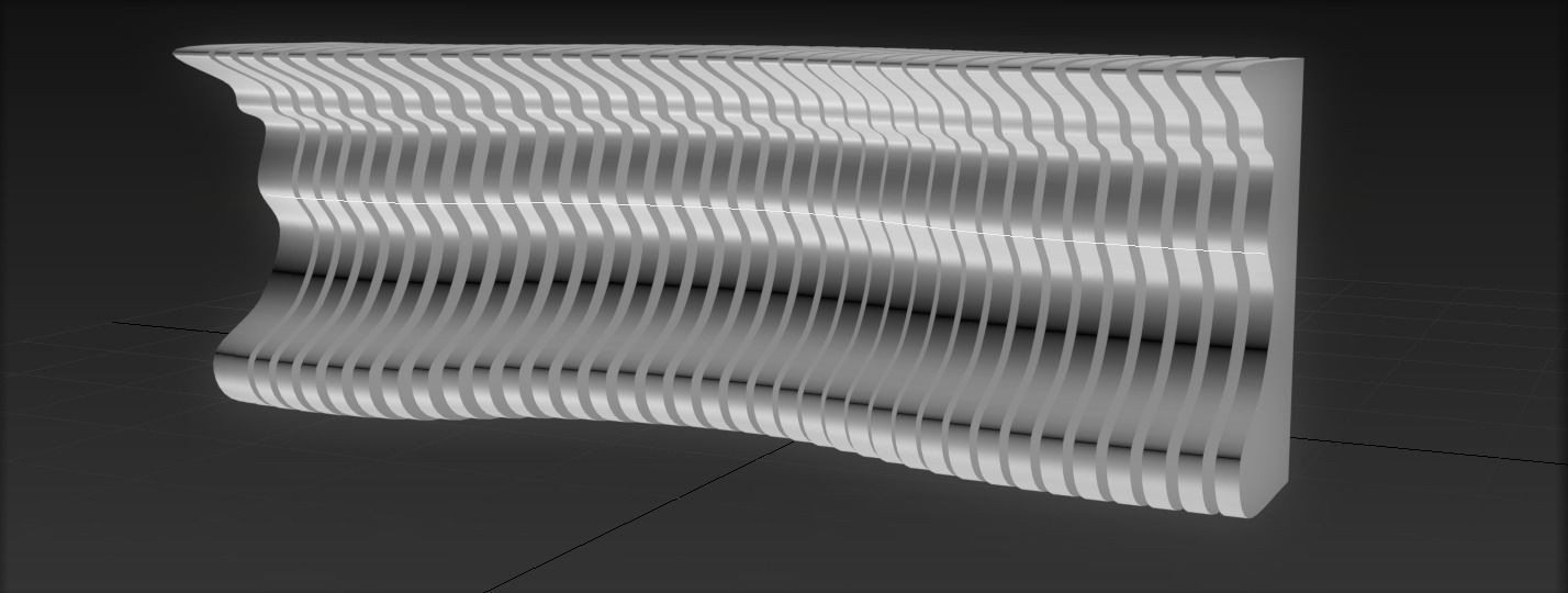 CURVED WALL version 4 3D model_12