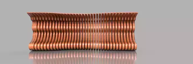 CURVED WALL version 4 3D model
