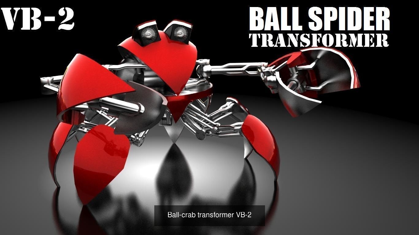 3D Model Collection Balls transformers VR / AR / lowpoly CGTrader