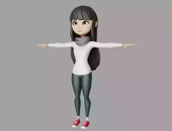 Addie McAlister 3D model