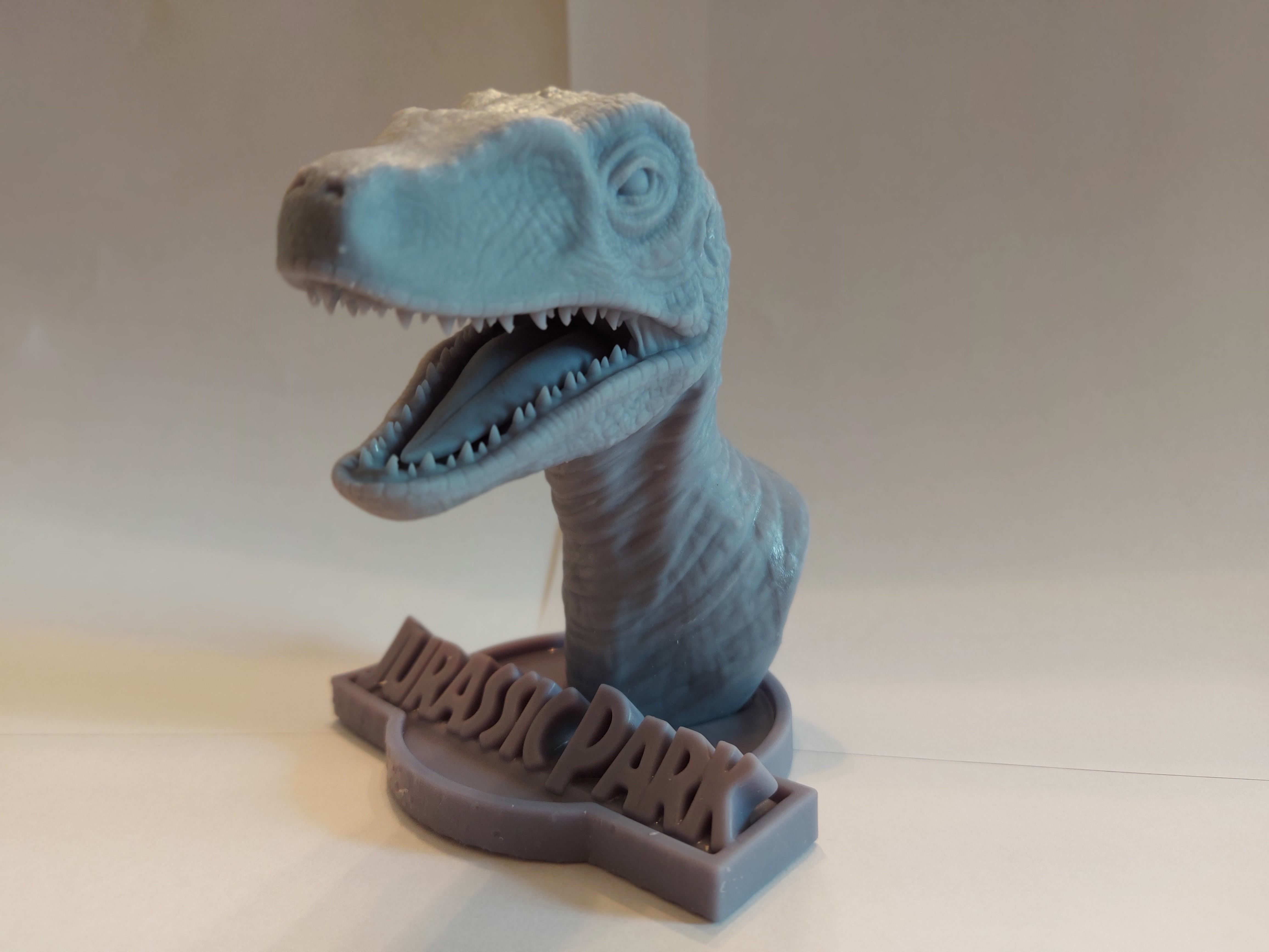 Pre-supported raptor 3D print model_3