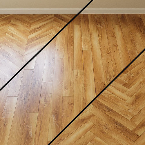 Laminate Kronopol Platinium Slim D2594 Oak Seltic Celtic Oak 3D model