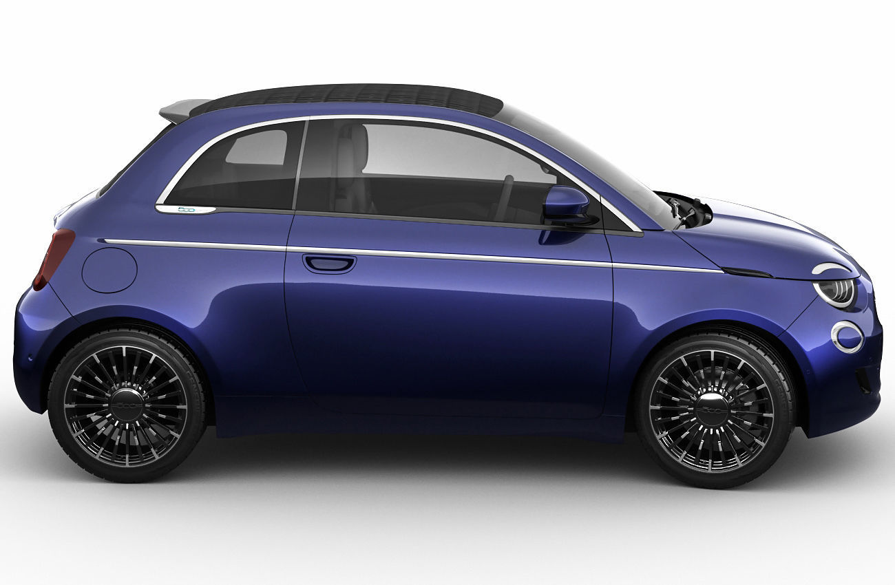 Fiat 500 cabrio 2021 La Prima 3D model_4