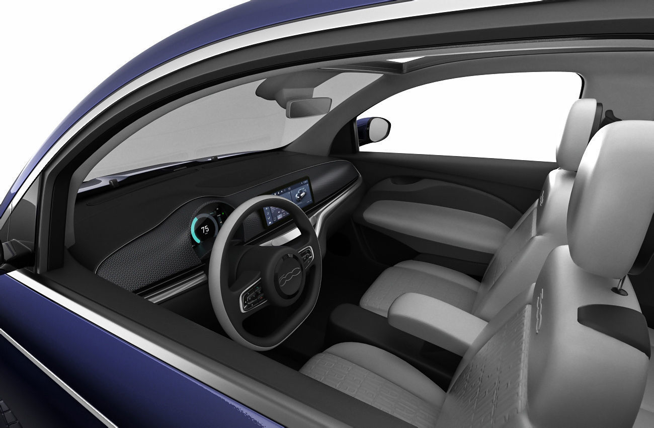 Fiat 500 cabrio 2021 La Prima 3D model_23