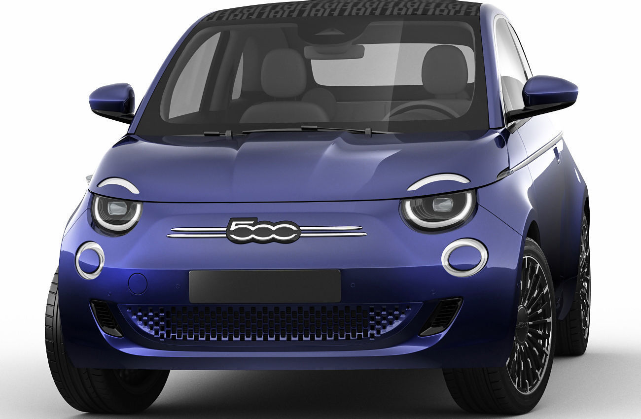 Fiat 500 cabrio 2021 La Prima 3D model_20