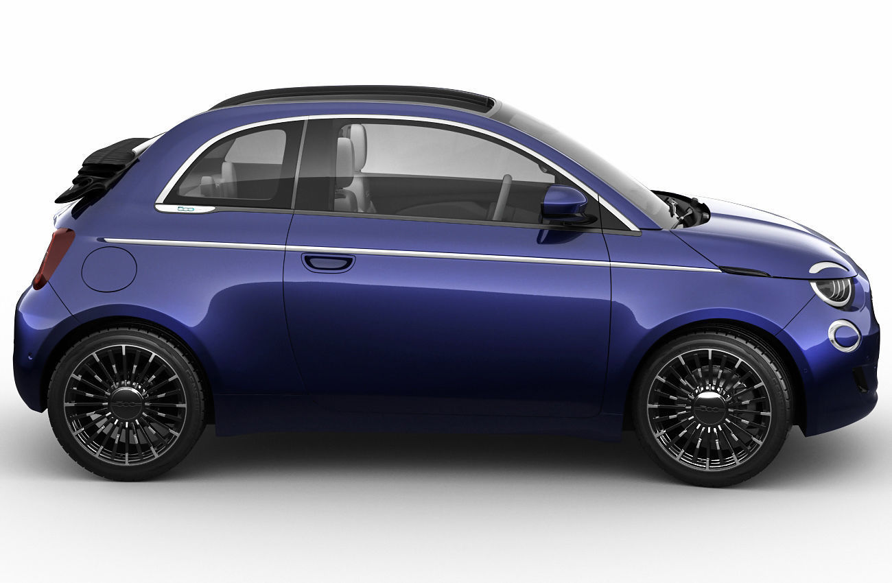 Fiat 500 cabrio 2021 La Prima 3D model_5
