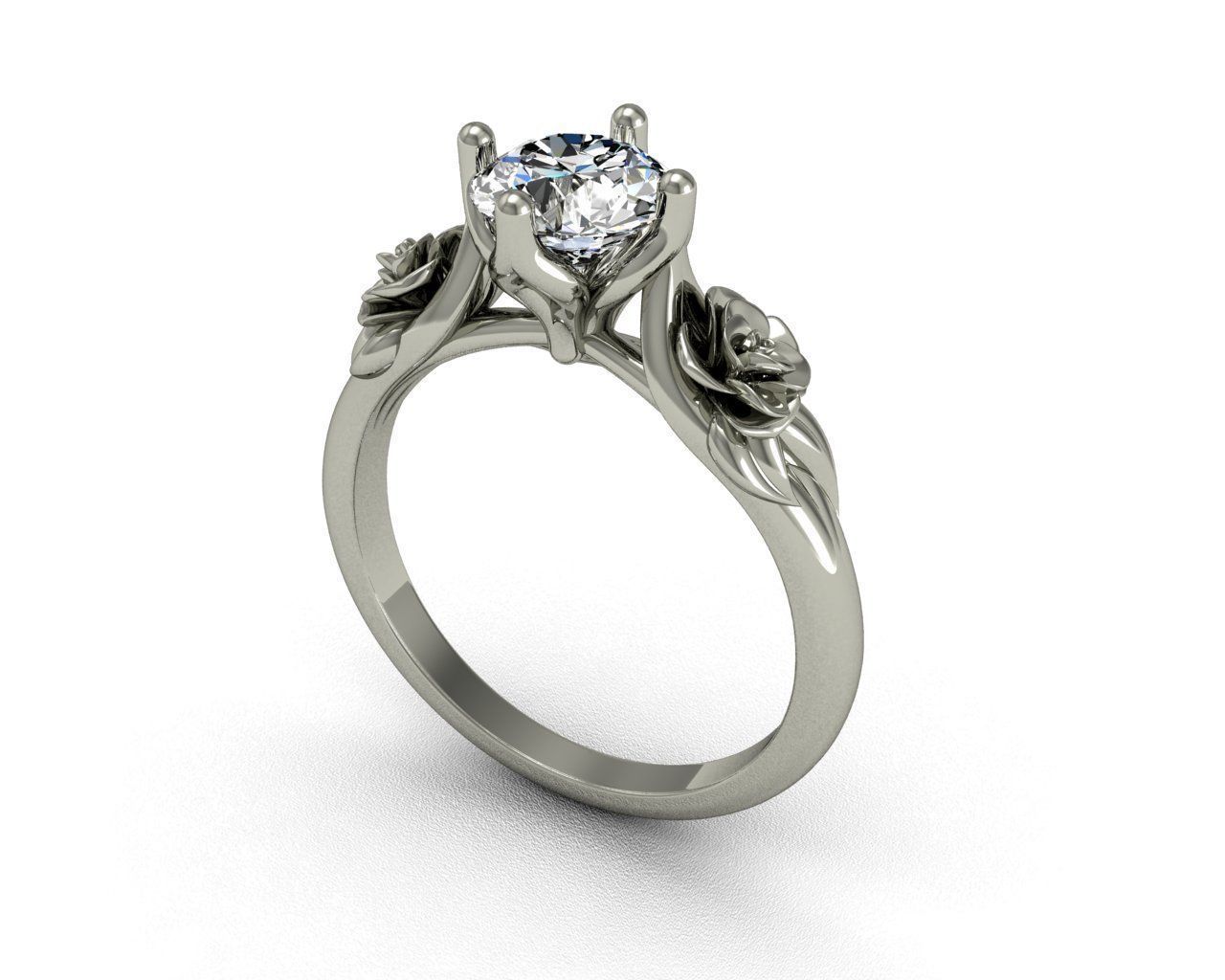  Engagement Ring 3D print model 3D print model_4